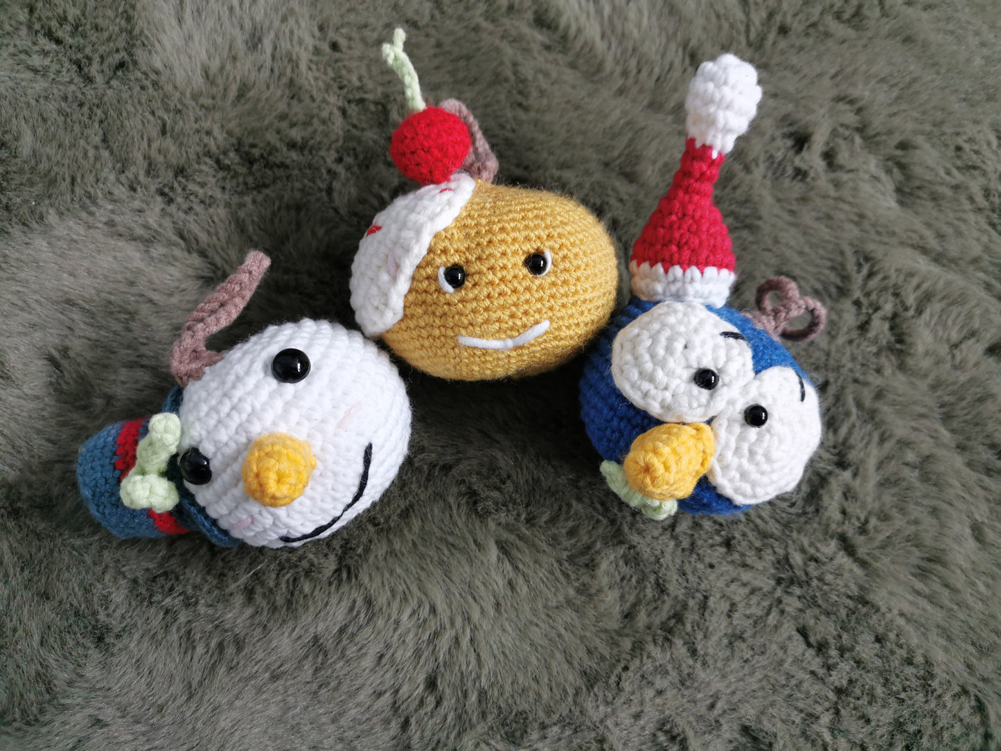 Christmas Tree Handmade Crochet Ornaments - Nat's Gibberish