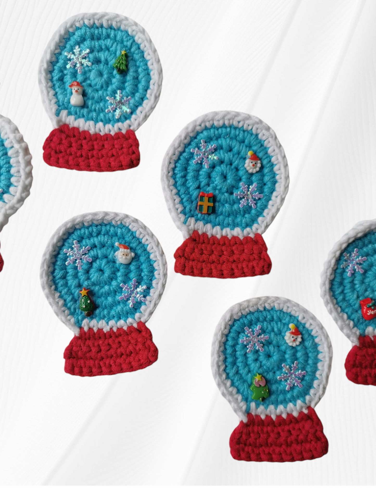 Handmade Christmas Tree Snow Globe Ornament - Nat's Gibberish