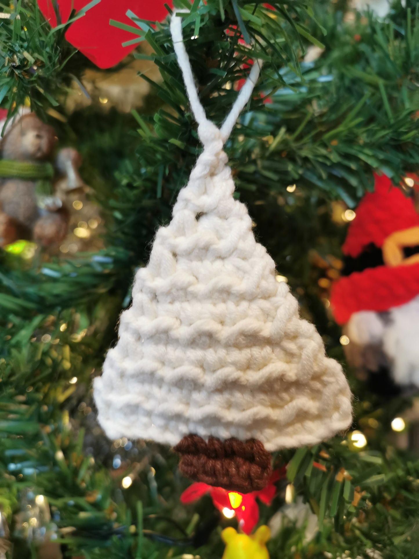 Christmas Tree Ornaments - Handmade Crochet decorations
