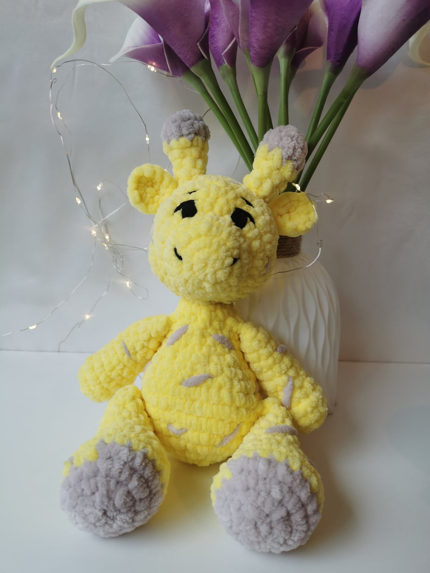 Handmade Amigurumi Plush Giraffe Toy