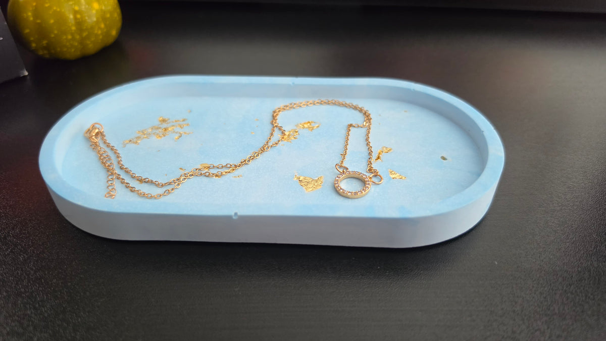 Handmade POP Trinket tray for jewellery and home decor