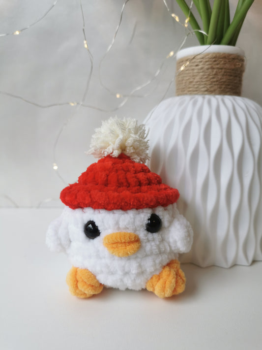 Christmas Tree Handmade Crochet Chicken Ornaments
