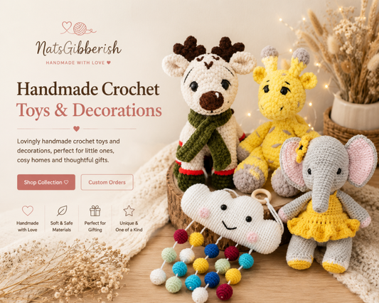 The Story Behind Our Handmade Crochet Toys & Why They Make the Perfect Baby Gift