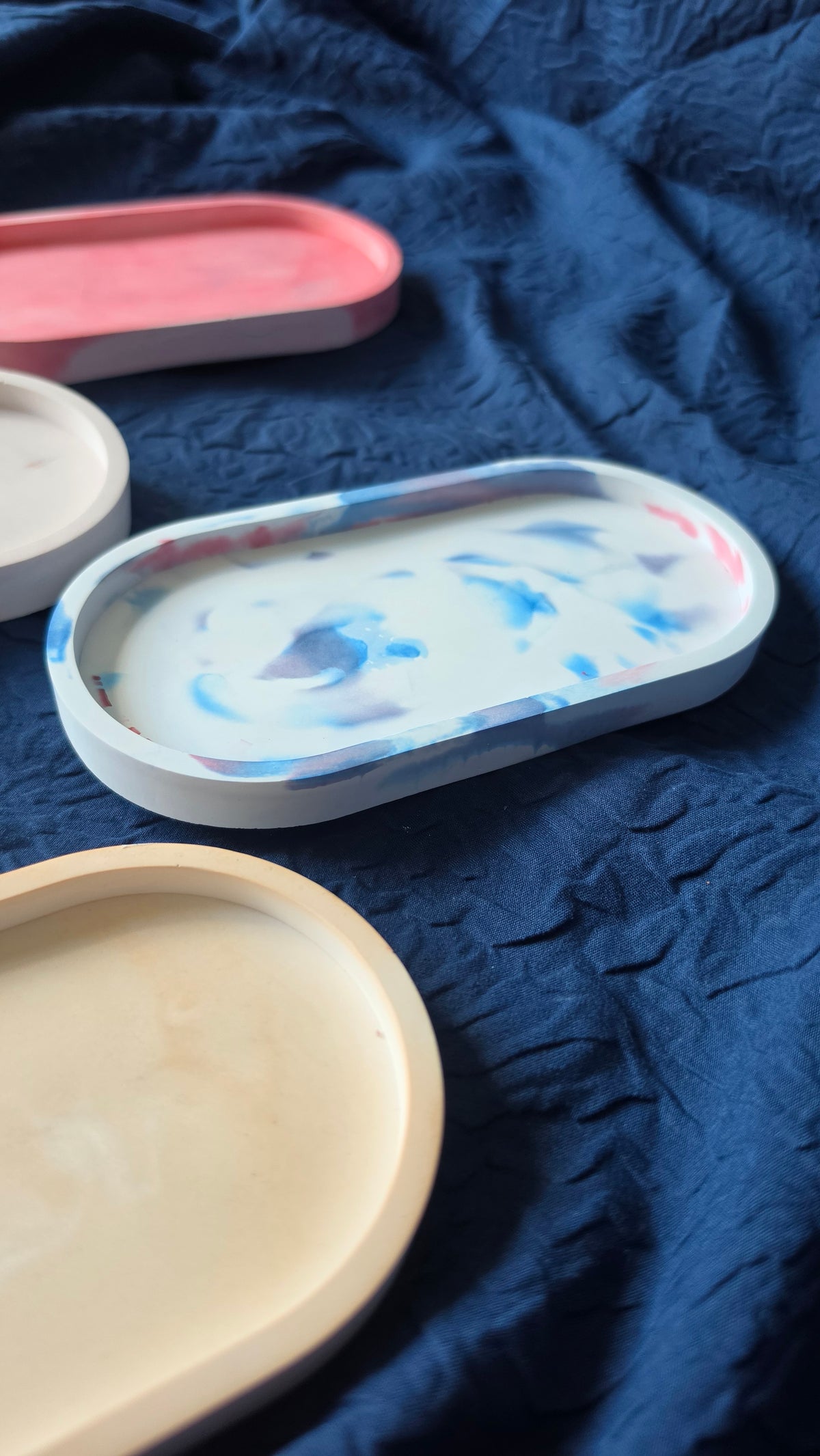 Handmade POP Trinket tray for jewellery and home decor