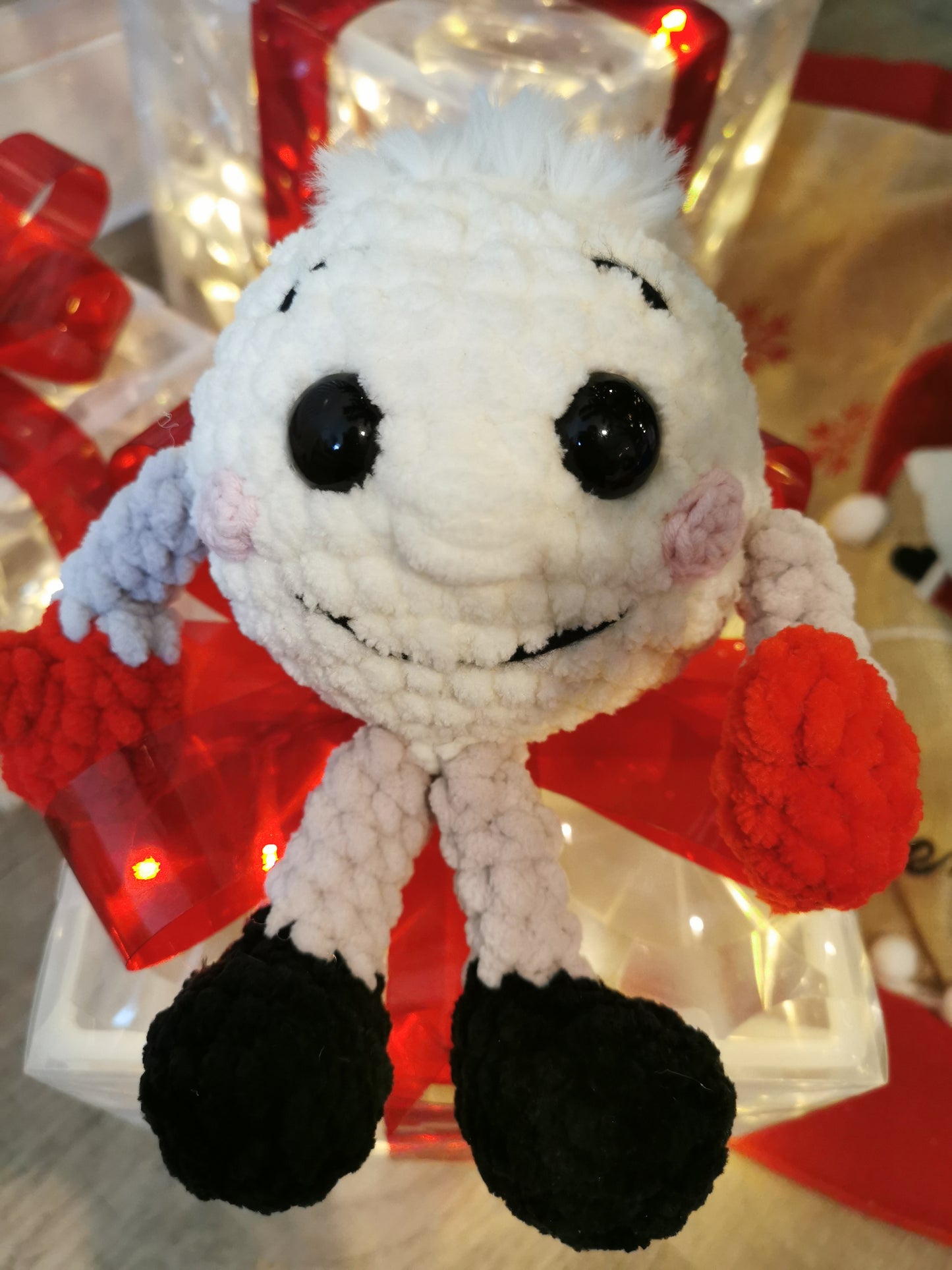 Christmas Snow Bauble Man decoration