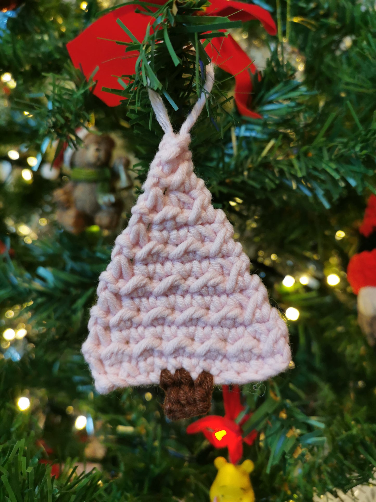Christmas Tree Ornaments - Handmade Crochet decorations