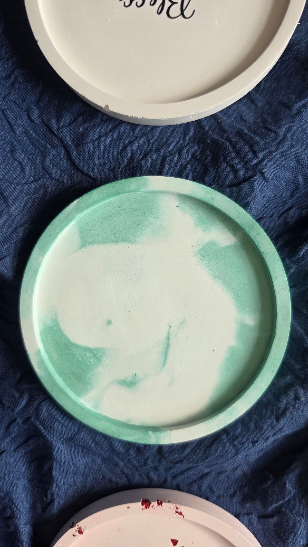 Handmade POP Small Trinket tray for jewellery and home decor