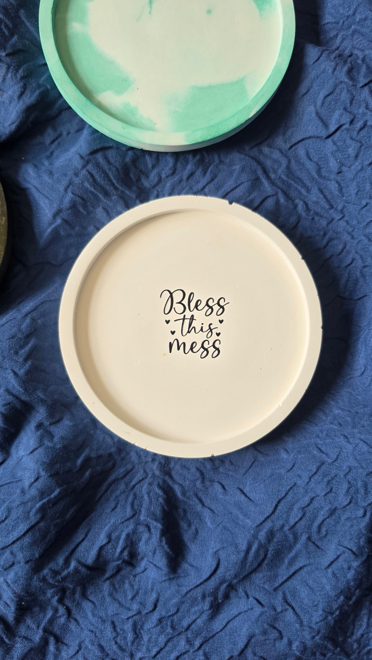 Handmade POP Small Trinket tray for jewellery and home decor