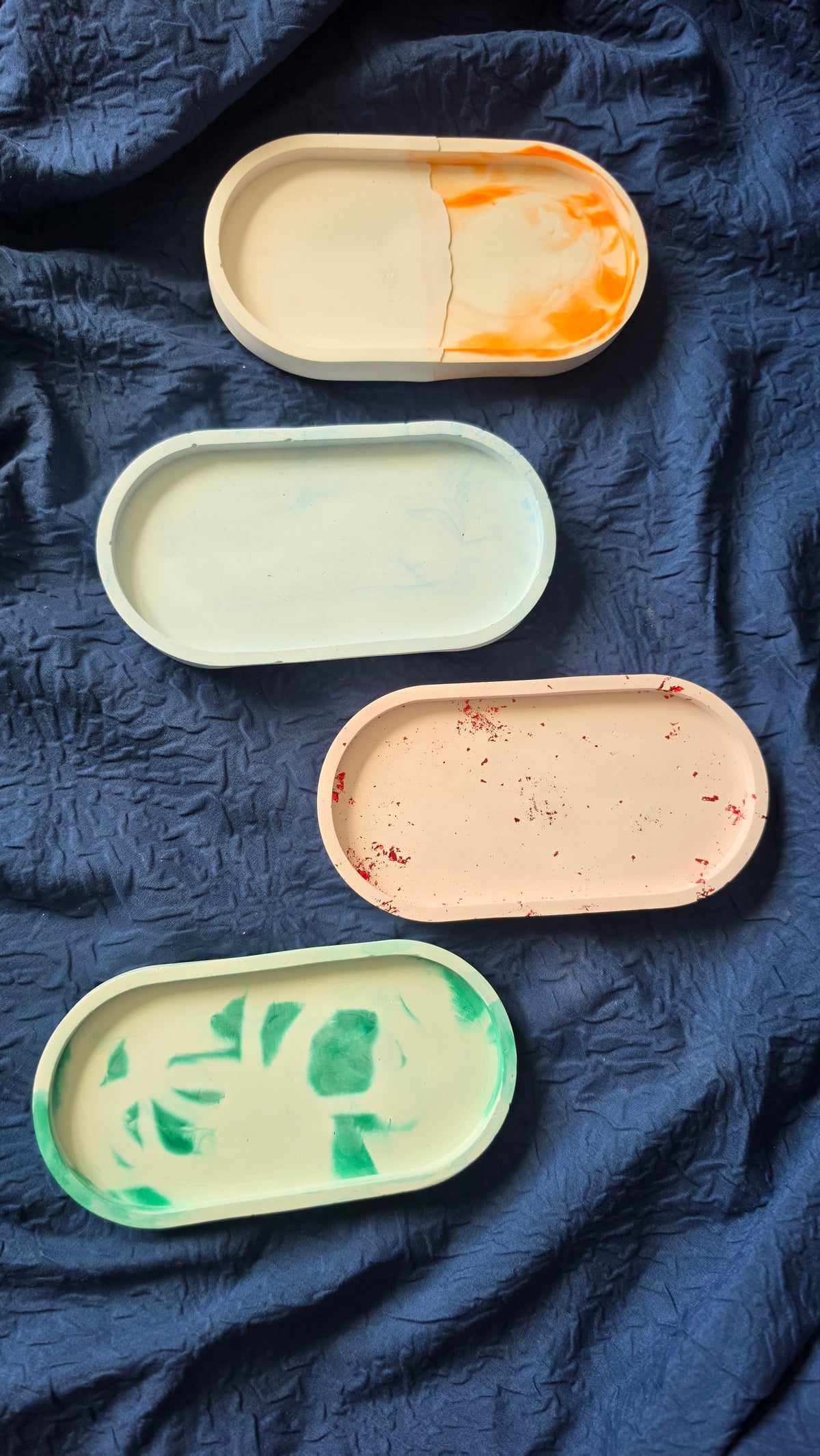 Handmade POP Trinket tray for jewellery and home decor